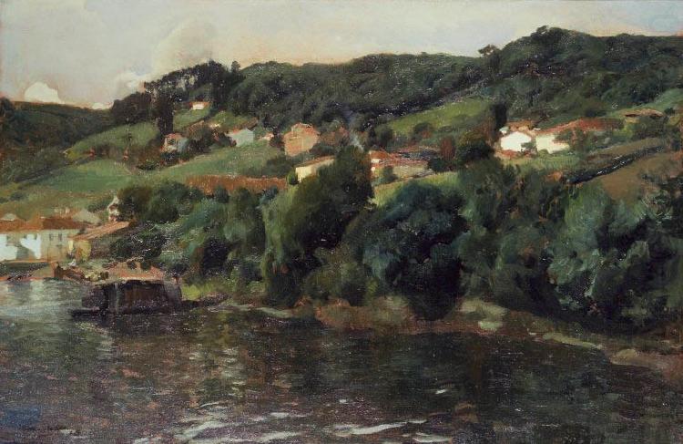 Joaquin Sorolla Y Bastida Asturian Landscape oil painting picture